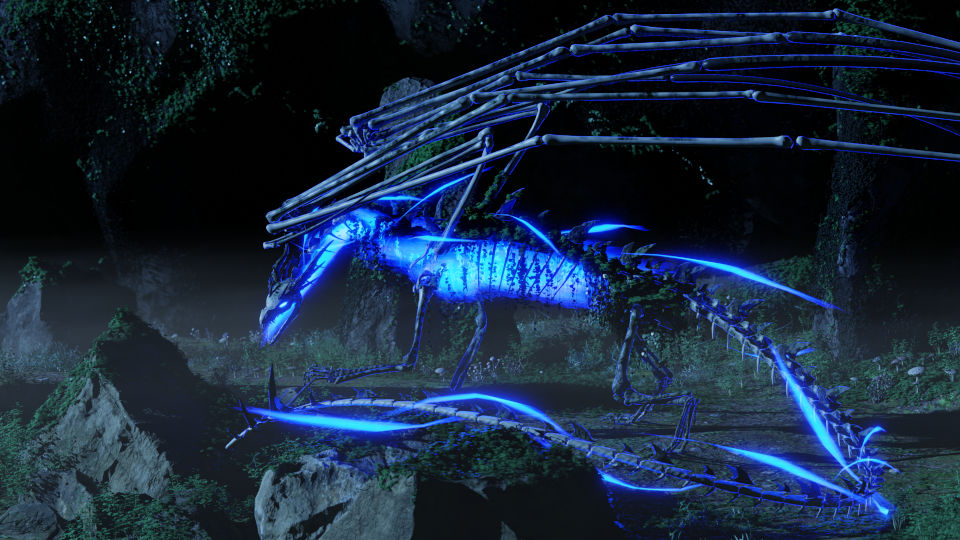 Bone Dragon render
