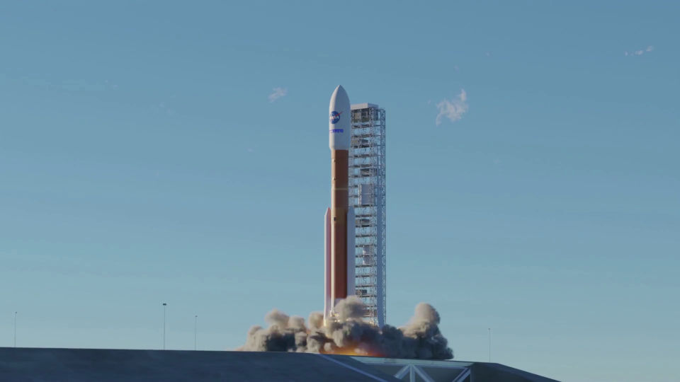 SLS Launch Scene